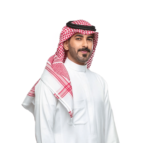 رجل سعودي - رؤية وكالة تسويق رقمي